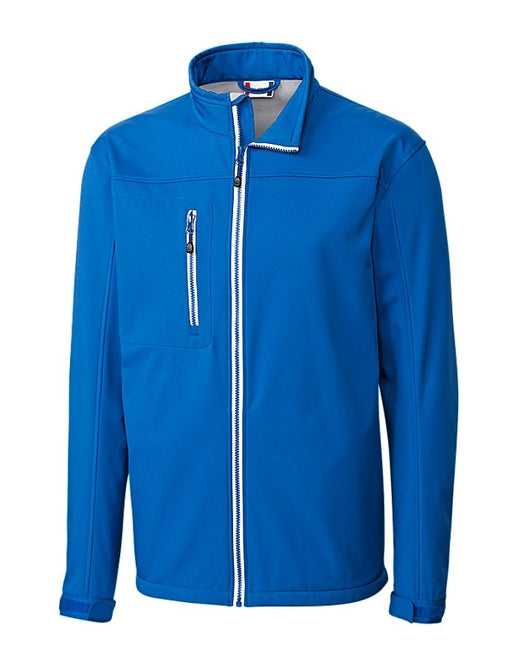 Clique Telemark Stretch Softshell Full Zip Mens Jacket - Cutter & Buck