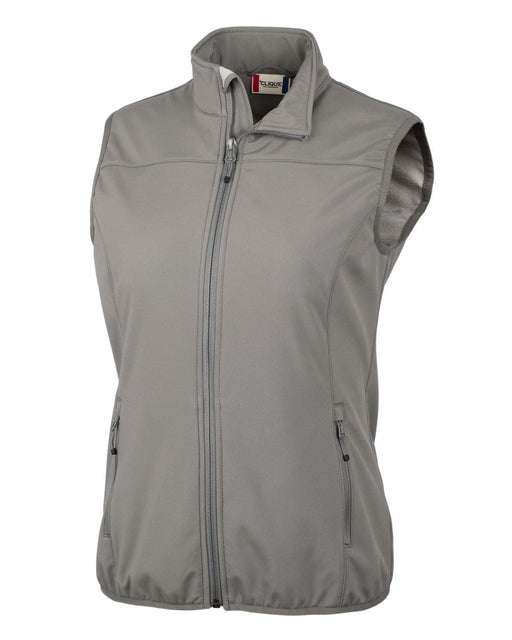 Clique Trail Stretch Softshell Women's Full Zip Vest - Cutter & Buck