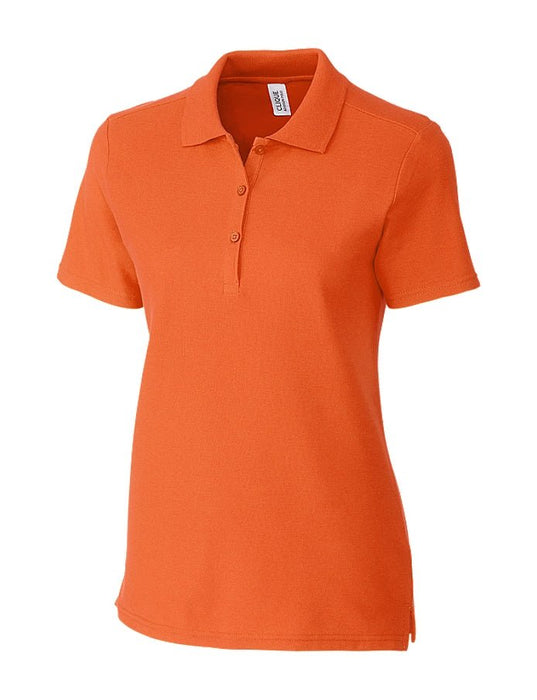 Clique Women's Addison All Cotton Pique Short Sleeve Polo - Cutter & Buck