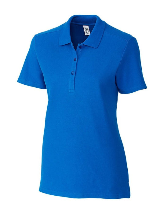 Clique Women's Addison All Cotton Pique Short Sleeve Polo - Cutter & Buck