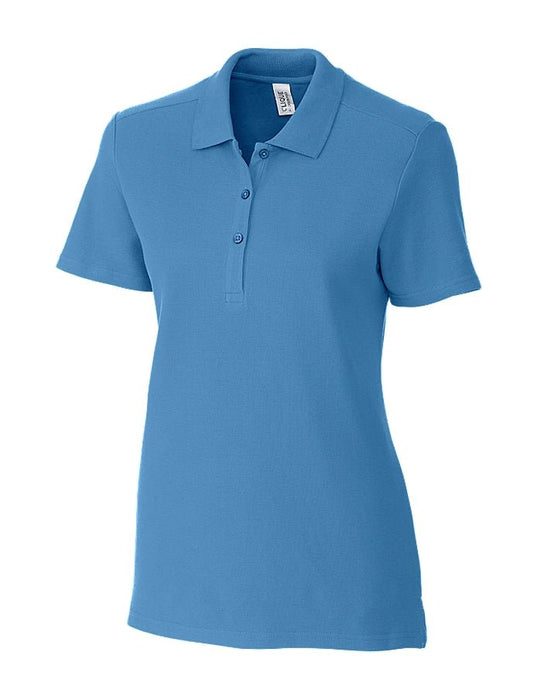 Clique Women's Addison All Cotton Pique Short Sleeve Polo - Cutter & Buck