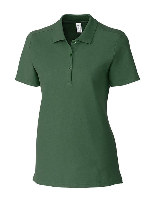 Clique Women's Addison All Cotton Pique Short Sleeve Polo - Cutter & Buck