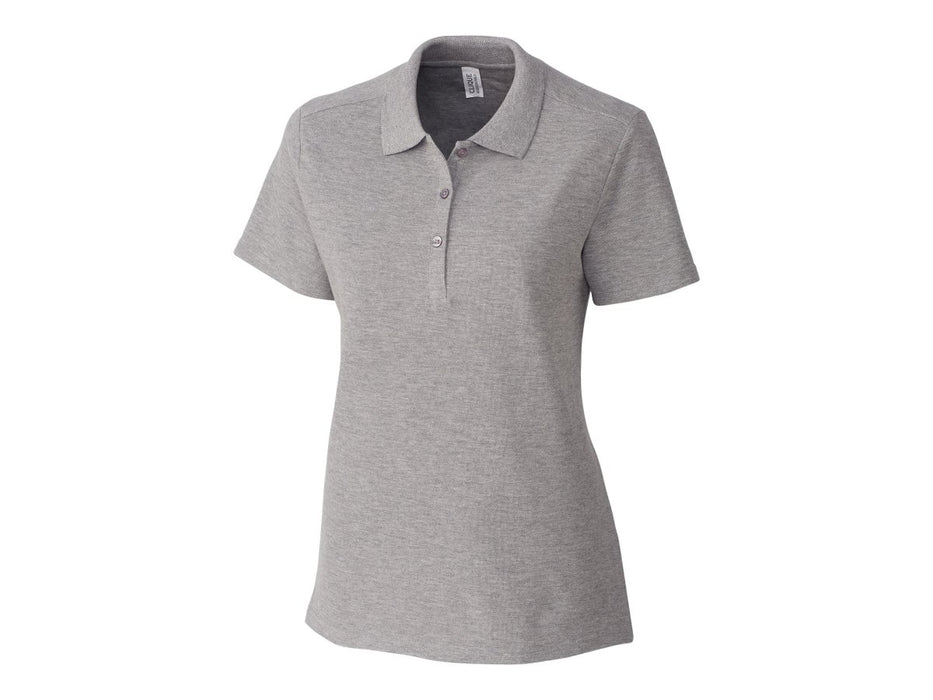 Clique Women's Addison All Cotton Pique Short Sleeve Polo - Cutter & Buck