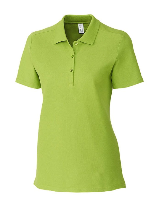 Clique Women's Addison All Cotton Pique Short Sleeve Polo - Cutter & Buck