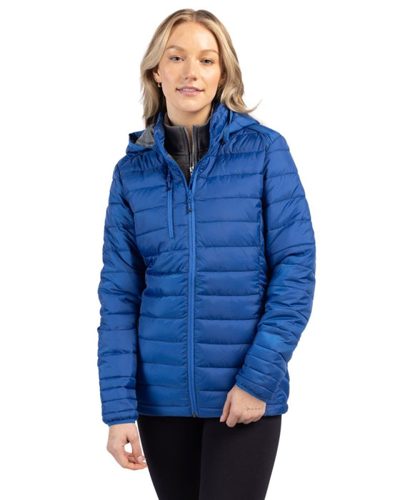 Clique Women's Hudson Insulated Full-Zip Puffer Jacket - Cutter & Buck