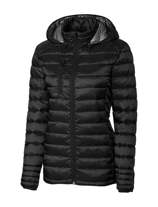 Clique Women's Hudson Insulated Full-Zip Puffer Jacket - Cutter & Buck