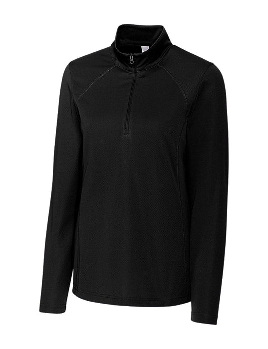 Clique Women's Ice Pique Half- Zip Tech Pullover - Cutter & Buck