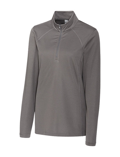 Clique Women's Ice Pique Half- Zip Tech Pullover - Cutter & Buck