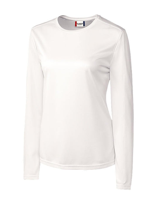 Clique Womens Ice Pique Long Sleeve Tech Tee - Cutter & Buck