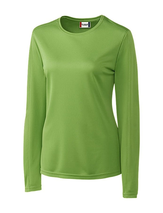 Clique Womens Ice Pique Long Sleeve Tech Tee - Cutter & Buck