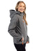 Clique Women's Serac Stretch Softshell Hooded Full Zip Jacket - Cutter & Buck