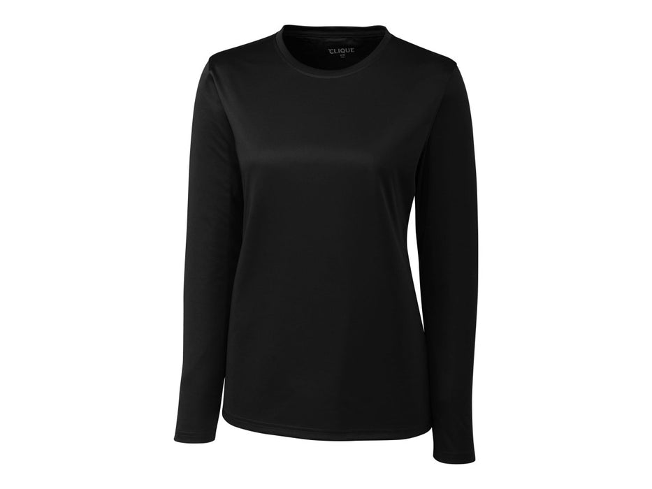 Clique Womens Spin Eco Performance Long Sleeve Tee Shirt - Cutter & Buck