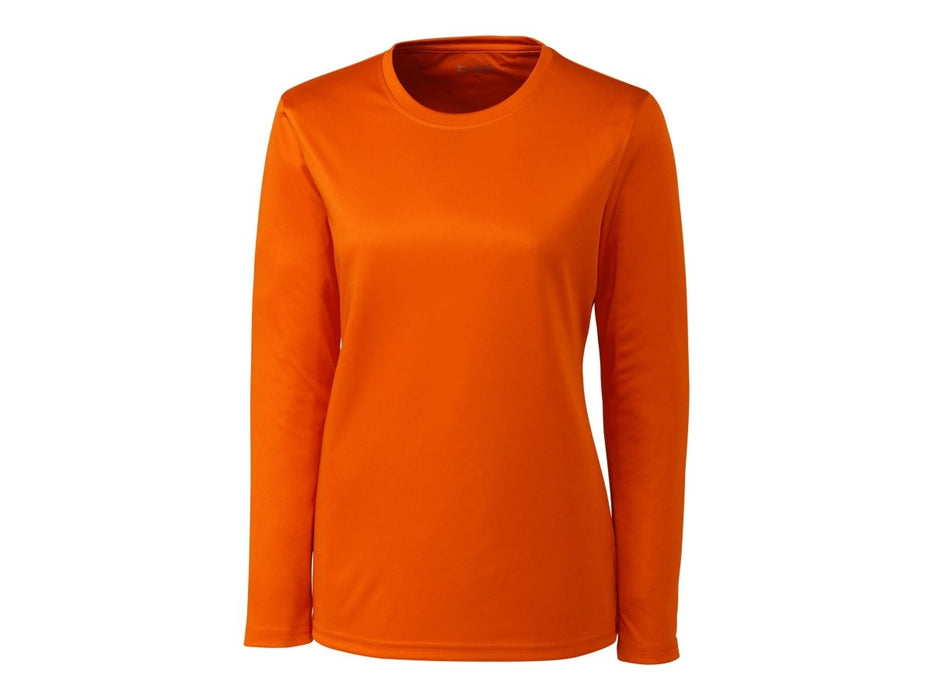 Clique Womens Spin Eco Performance Long Sleeve Tee Shirt - Cutter & Buck