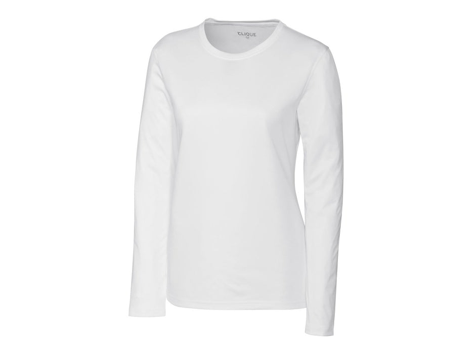 Clique Womens Spin Eco Performance Long Sleeve Tee Shirt - Cutter & Buck