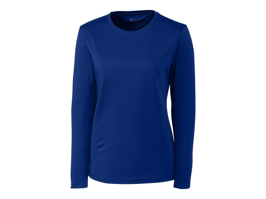 Clique Womens Spin Eco Performance Long Sleeve Tee Shirt - Cutter & Buck