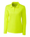 Clique Womens Spin Eco Performance Pique Long Sleeve Polo - Cutter & Buck