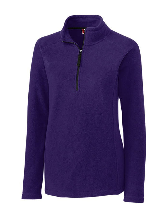 Clique Women's Summit Performance Fleece Half Zip Pullover Jacket - Cutter & Buck