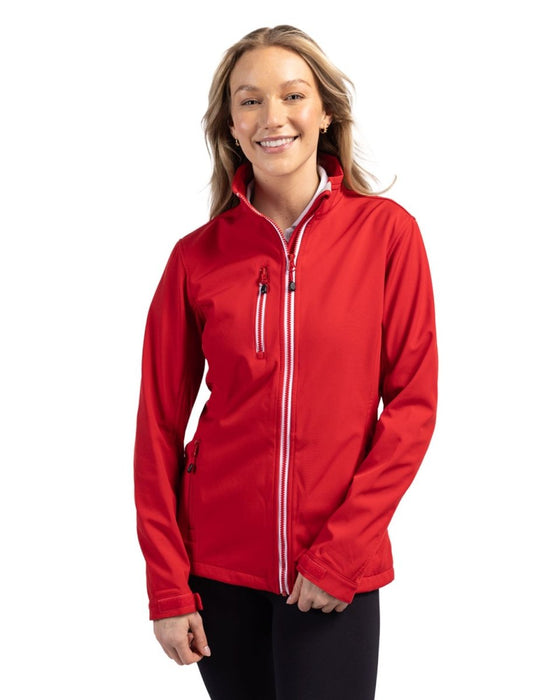 Clique Women's Telemark Stretch Softshell Full Zip Jacket - Cutter & Buck