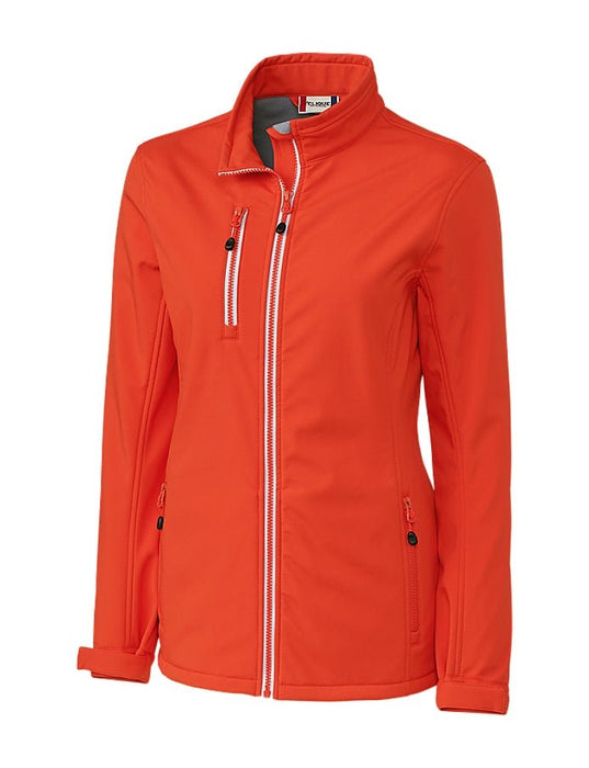 Clique Women's Telemark Stretch Softshell Full Zip Jacket - Cutter & Buck