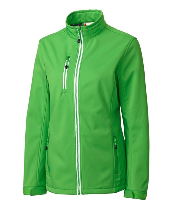 Clique Women's Telemark Stretch Softshell Full Zip Jacket - Cutter & Buck