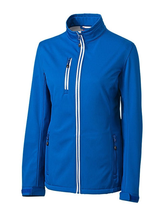 Clique Women's Telemark Stretch Softshell Full Zip Jacket - Cutter & Buck