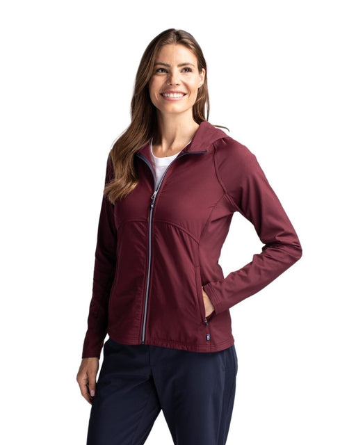Womens Full-Zip Fleece Golf Jacket