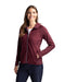 Cutter & Buck Adapt Eco Knit Hybrid Recycled Womens Full Zip Jacket - Cutter & Buck