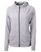 Cutter & Buck Adapt Eco Knit Hybrid Recycled Womens Full Zip Jacket - Cutter & Buck