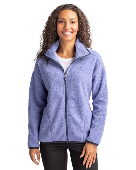 Cutter & Buck Cascade Eco Sherpa Womens Fleece Jacket - Cutter & Buck