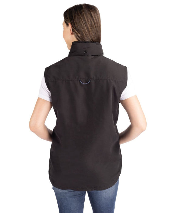 Cutter & Buck Charter Eco Full-Zip Womens Vest - Cutter & Buck