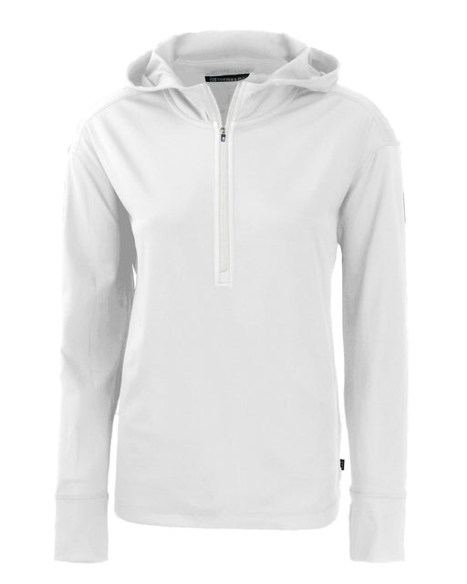 Cutter & Buck Daybreak Eco Recycled Womens Half Zip Hoodie - Cutter & Buck