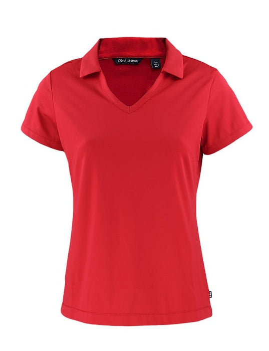 Cutter & Buck Daybreak Eco Recycled Womens V-neck Polo - Cutter & Buck