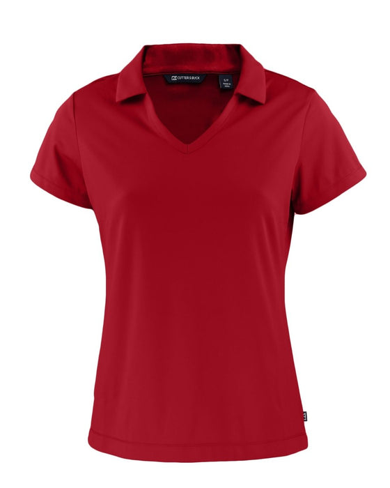 Cutter & Buck Daybreak Eco Recycled Womens V-neck Polo - Cutter & Buck