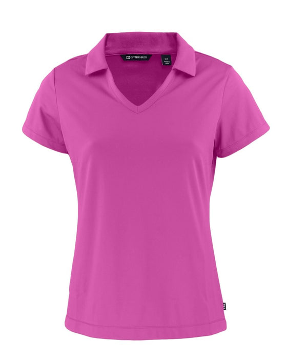 Cutter & Buck Daybreak Eco Recycled Womens V-neck Polo - Cutter & Buck