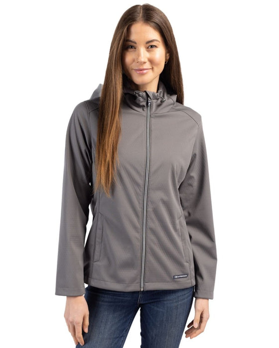 Cutter & Buck Evoke Eco Softshell Recycled Full Zip Womens Jacket - Cutter & Buck