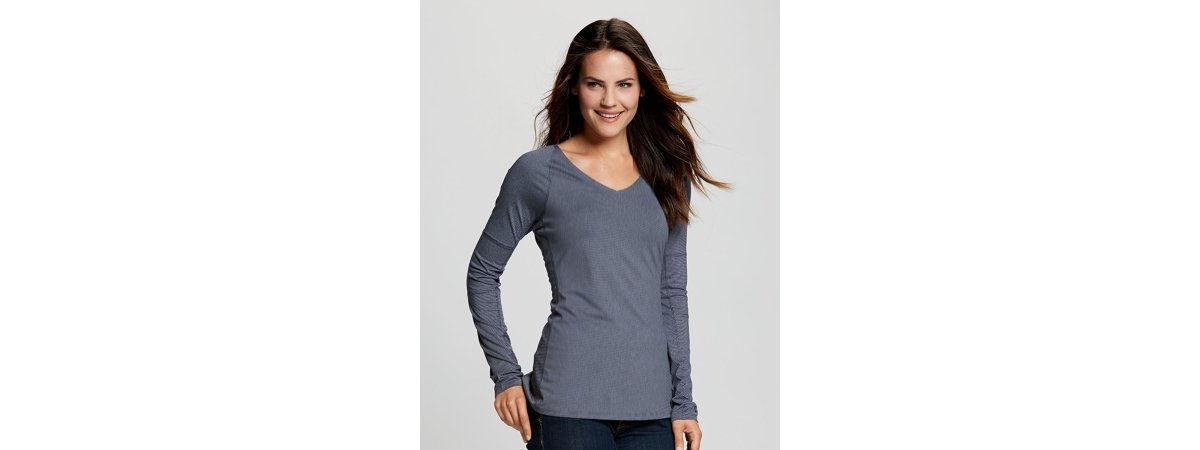 Cutter & Buck Long Sleeve Victory V Neck - Cutter & Buck