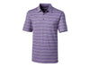 Cutter & Buck Men's Forge Heathered Stripe Stretch Polo - Cutter & Buck