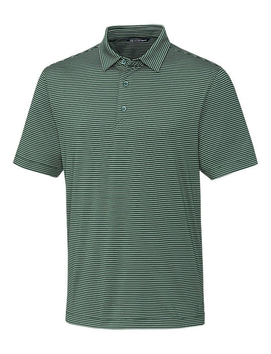 Cutter & Buck Men's Forge Pencil Stripe Stretch Polo - Cutter & Buck