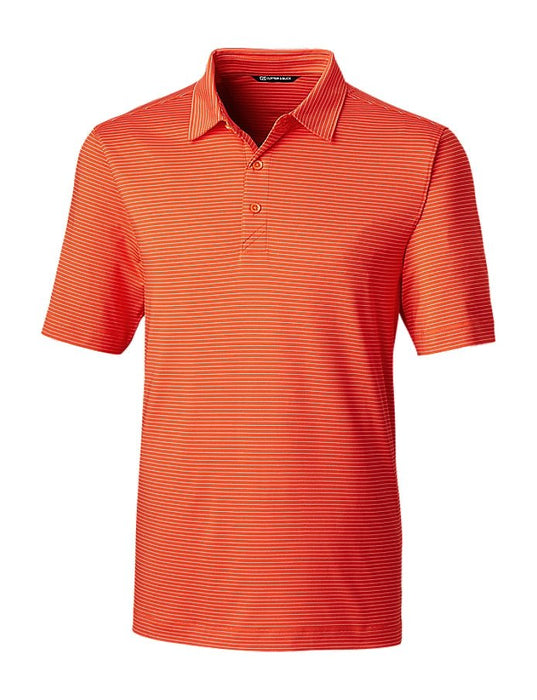 Cutter & Buck Men's Forge Pencil Stripe Stretch Polo - Cutter & Buck