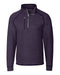 Cutter & Buck Men's Mainsail Sweater-Knit Half Zip Pullover Jacket - Cutter & Buck