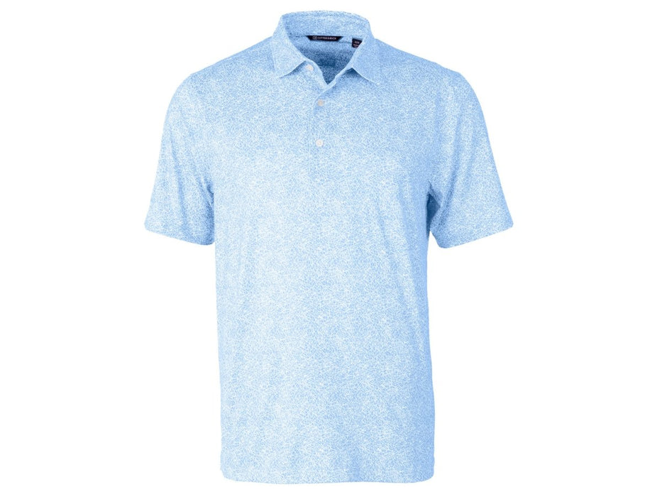 Cutter & Buck Men's Pike Constellation Print Stretch Polo - Cutter & Buck