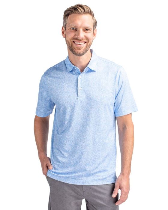 Cutter & Buck Men's Pike Constellation Print Stretch Polo - Cutter & Buck