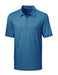 Cutter & Buck Mens Pike Mini Pennant Print Stretch Polo - Cutter & Buck