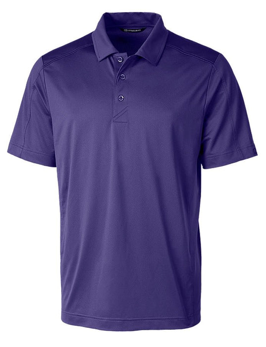 Cutter & Buck Men's Prospect Textured Stretch Short Sleeve Polo - Cutter & Buck