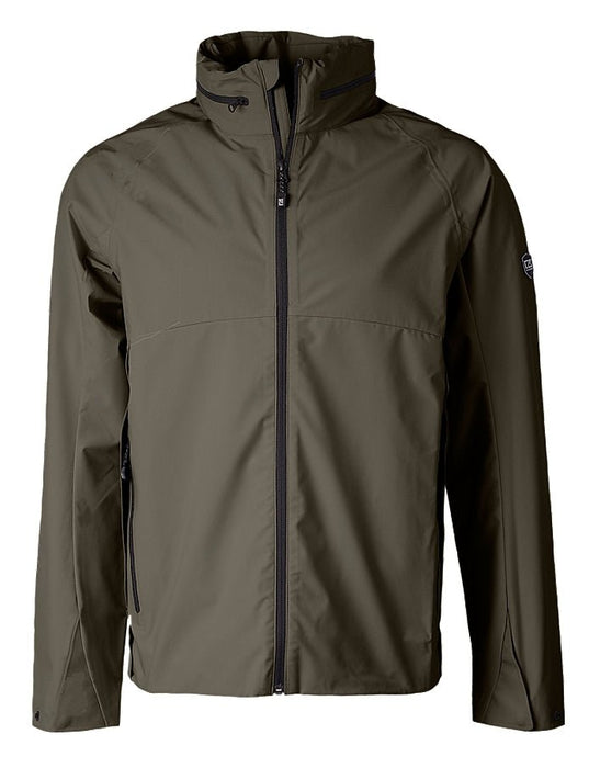 Cutter & Buck Men's Vapor Water Repellent Full Zip Rain Jacket - Cutter & Buck