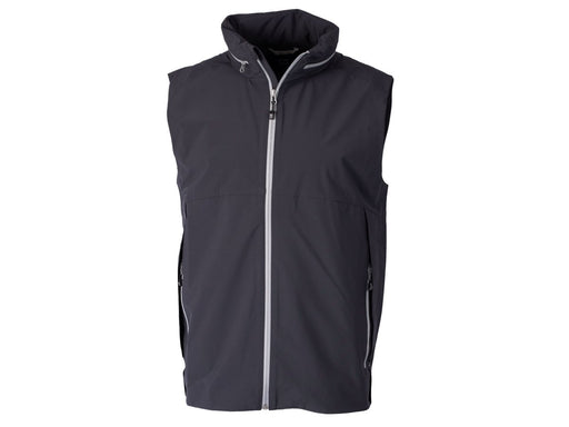 Cutter & Buck Mens Vapor Water Repellent Full Zip Rain Vest - Cutter & Buck