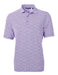 Cutter & Buck Mens Virtue Eco Pique Botanical Print Recycled Polo - Cutter & Buck