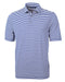 Cutter & Buck Men's Virtue Eco Pique Stripe Recycled Polo - Cutter & Buck