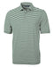 Cutter & Buck Men's Virtue Eco Pique Stripe Recycled Polo - Cutter & Buck