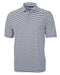 Cutter & Buck Men's Virtue Eco Pique Stripe Recycled Polo - Cutter & Buck